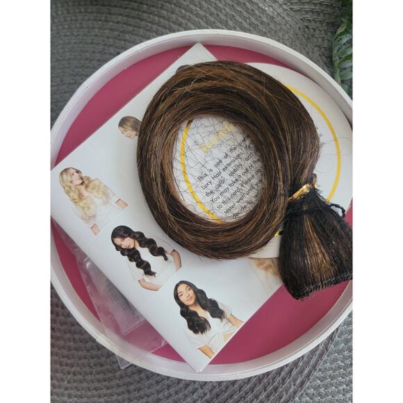 Luxy Brand 16” Halo real human hair extensions 140gm of hair - Picture 8 of 8